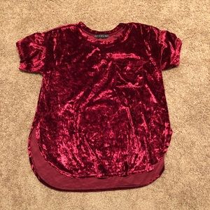 Red Velvet Pocket Tee